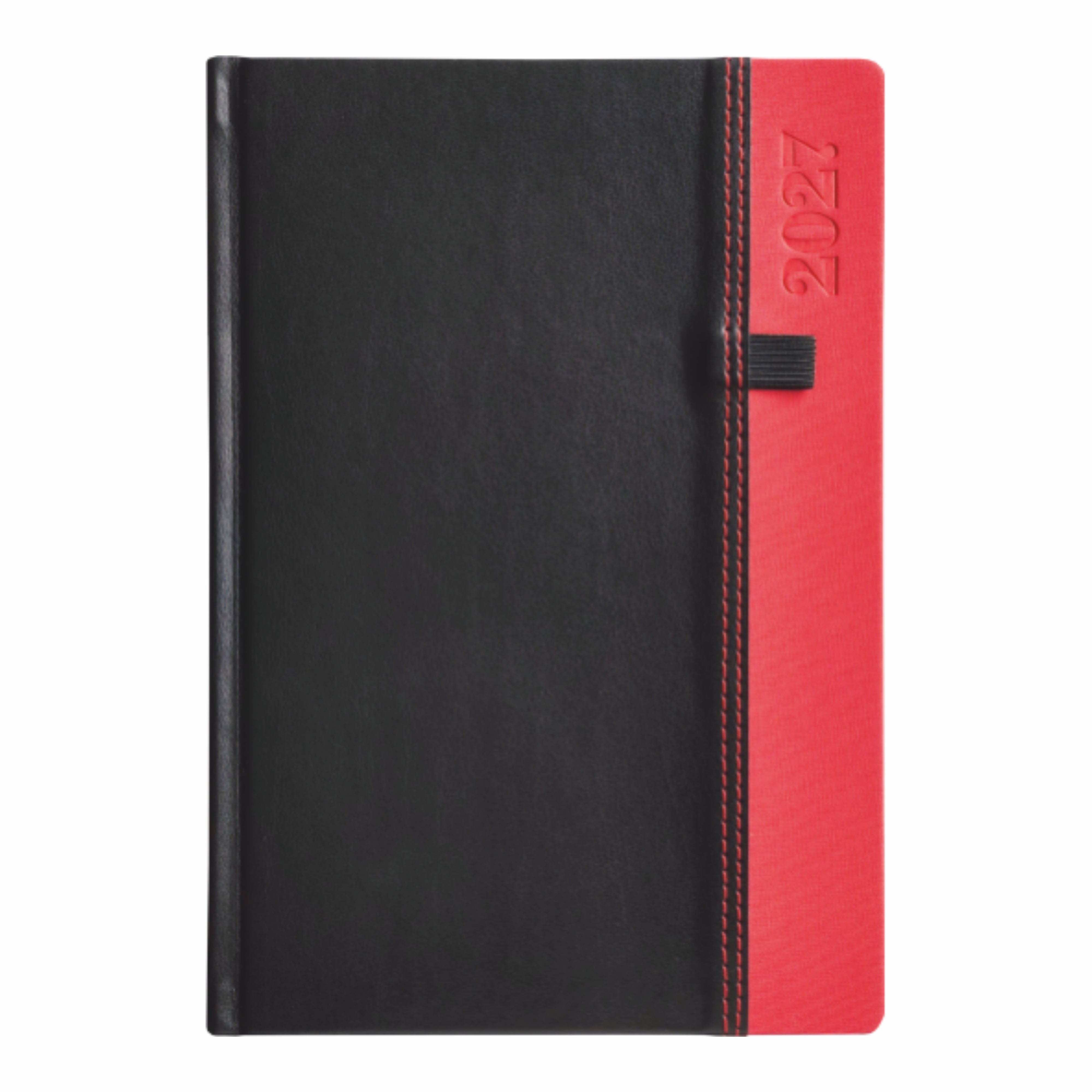 Anupam Plank Diary 2027 with Dates, 2027 Daily Planner Full Page Per Day with Monthly Calendar, January to December 2027 365 Days Canvas Textured PU Cover 80GSM