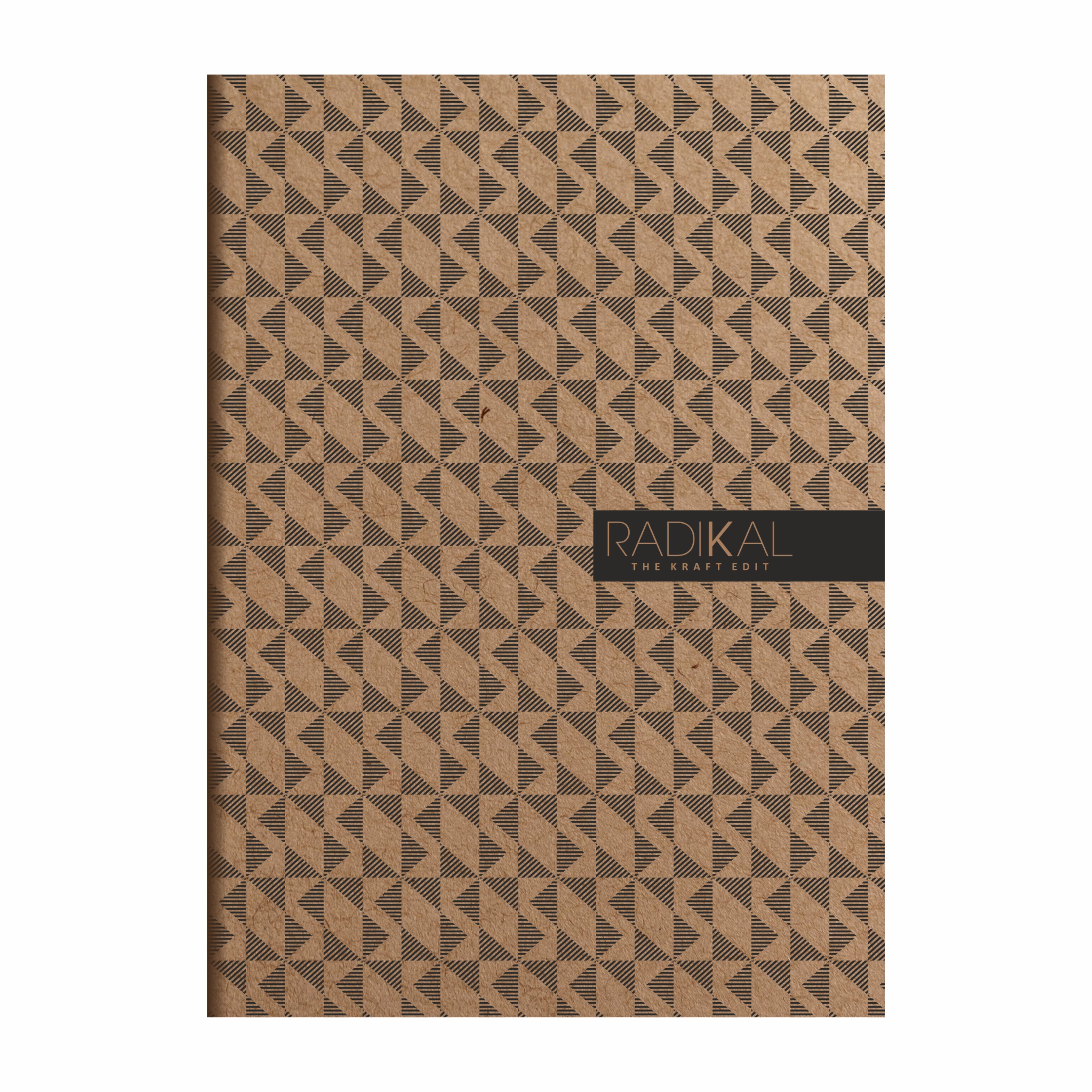Anupam Radikal The Kraft Edit Notebook (Pack of 4)