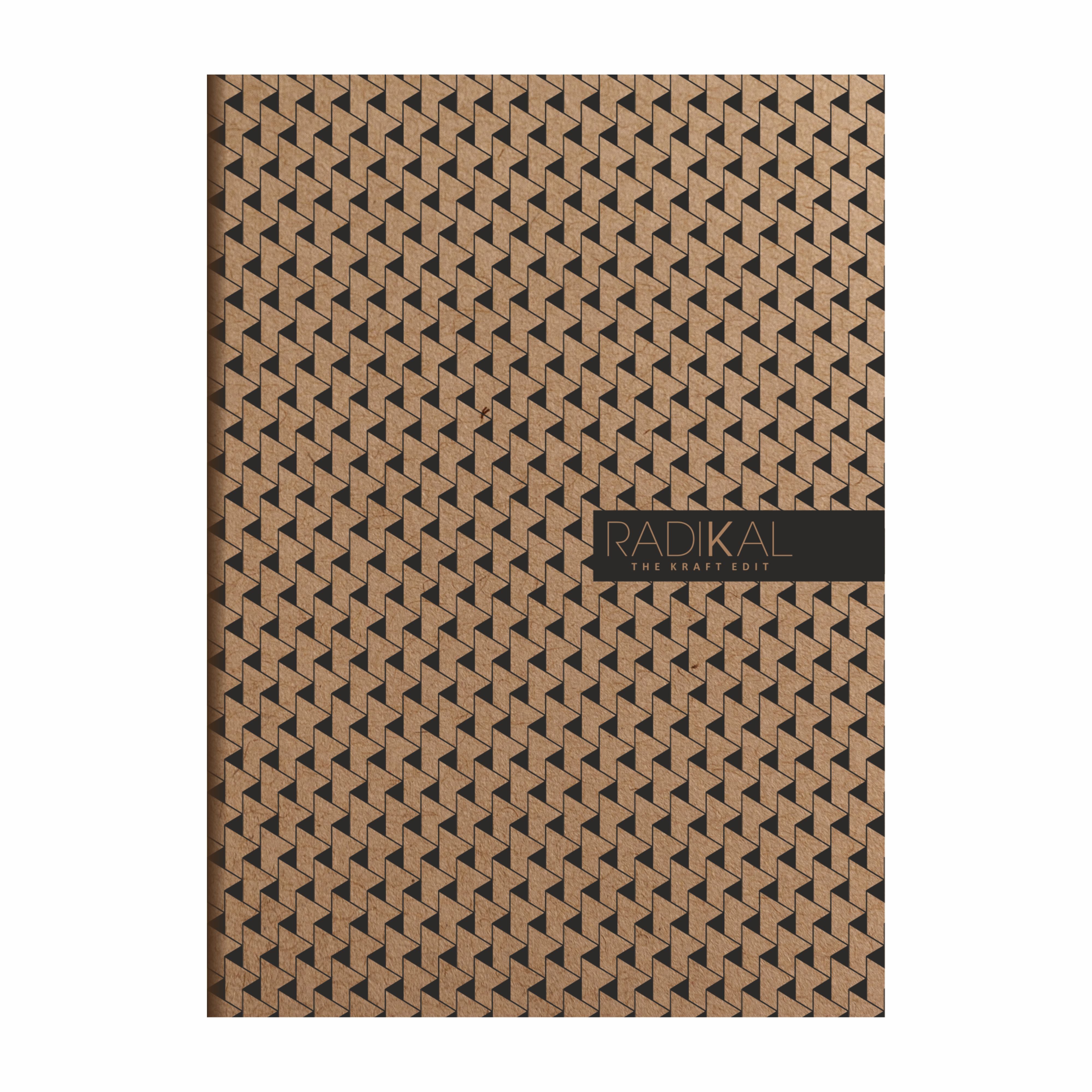 Anupam Radikal The Kraft Edit Notebook (Pack of 4)