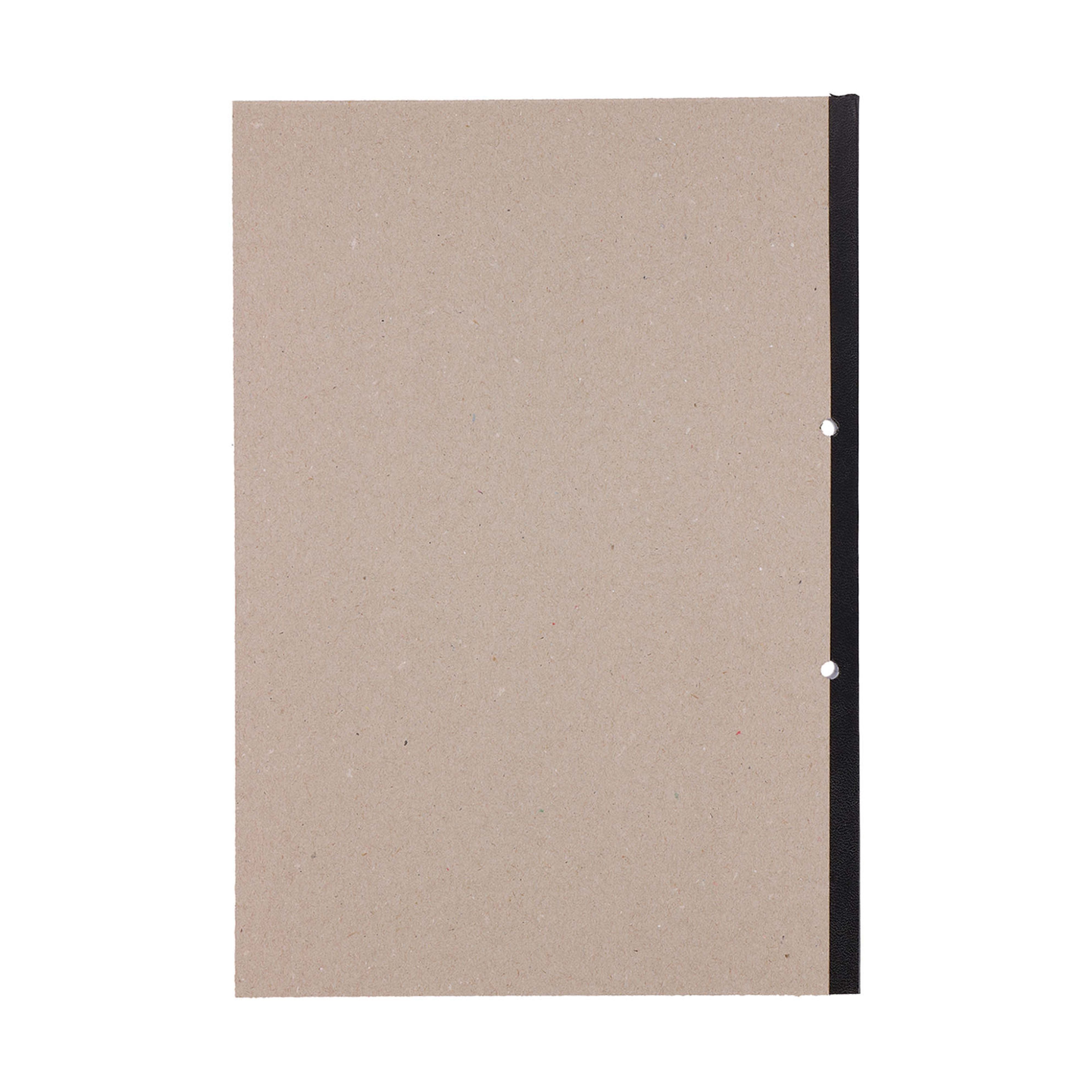 Anupam Refill Writing Notepad A4 Lined Paper-Wide Ruled-80 Sheets-Notepad, One Side Glue Bound-2 Hole Punched Notebook