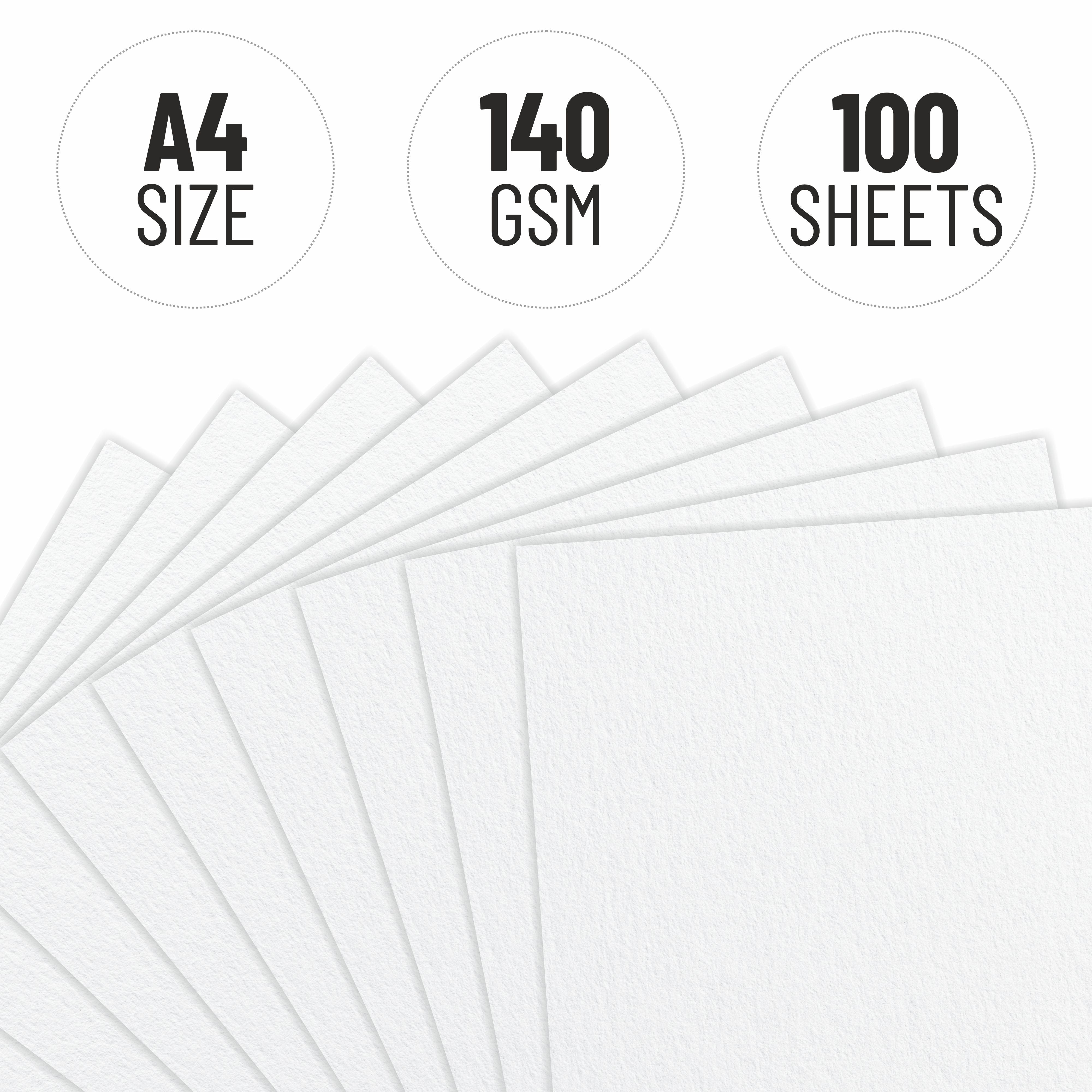 Anupam Sketch-O Cartridge Drawing Paper for sketching and drawing Loose sheets 140 GSM