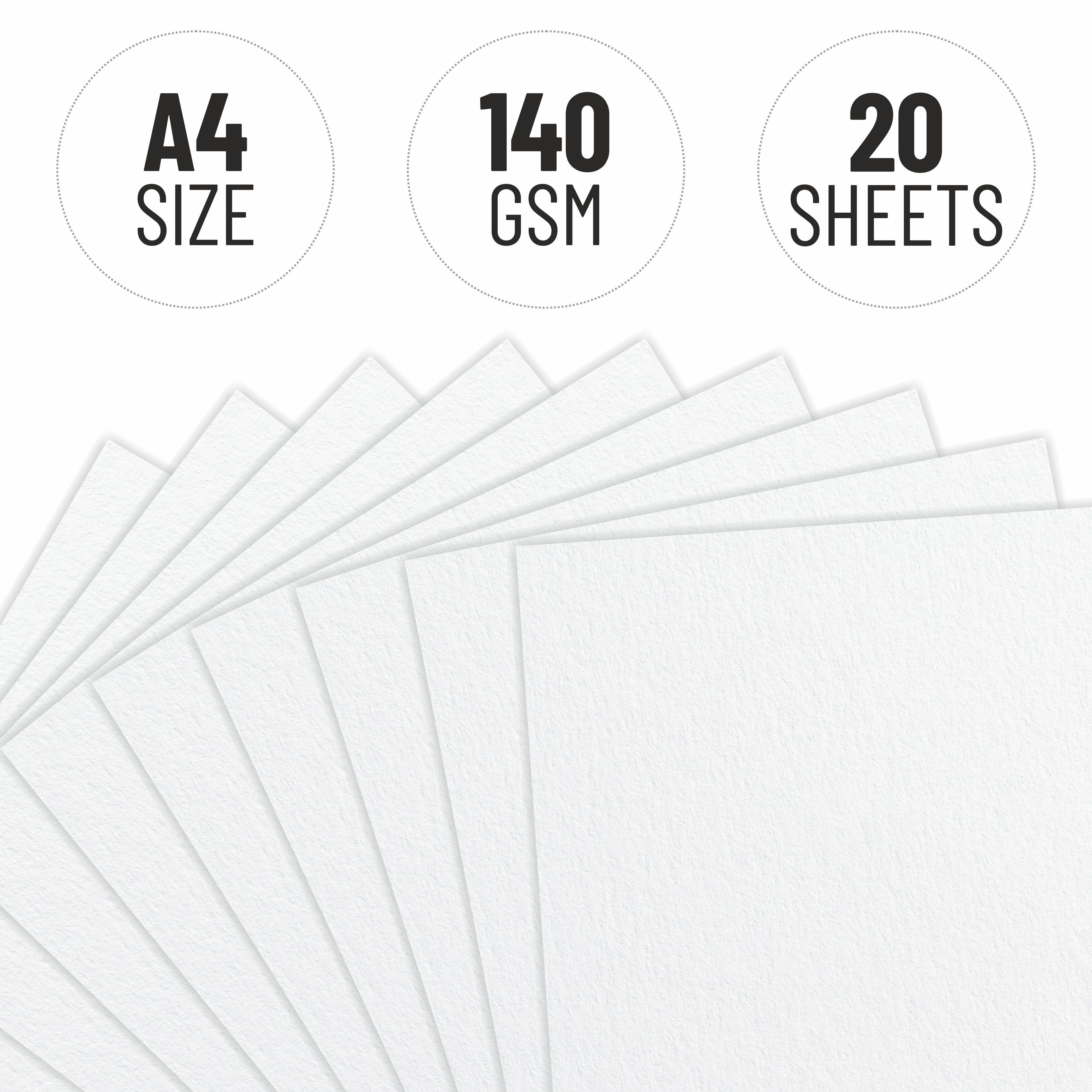 Anupam Sketch-O Cartridge Drawing Paper for sketching and drawing Loose sheets 140 GSM