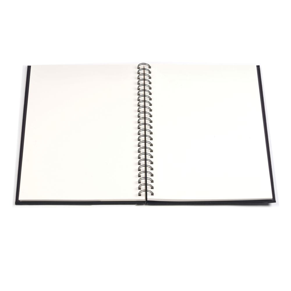 Anupam Sketch-O Sketchbook-Hard Bound-Cartridge Paper-Wire-O Book-140 GSM -128 Pages