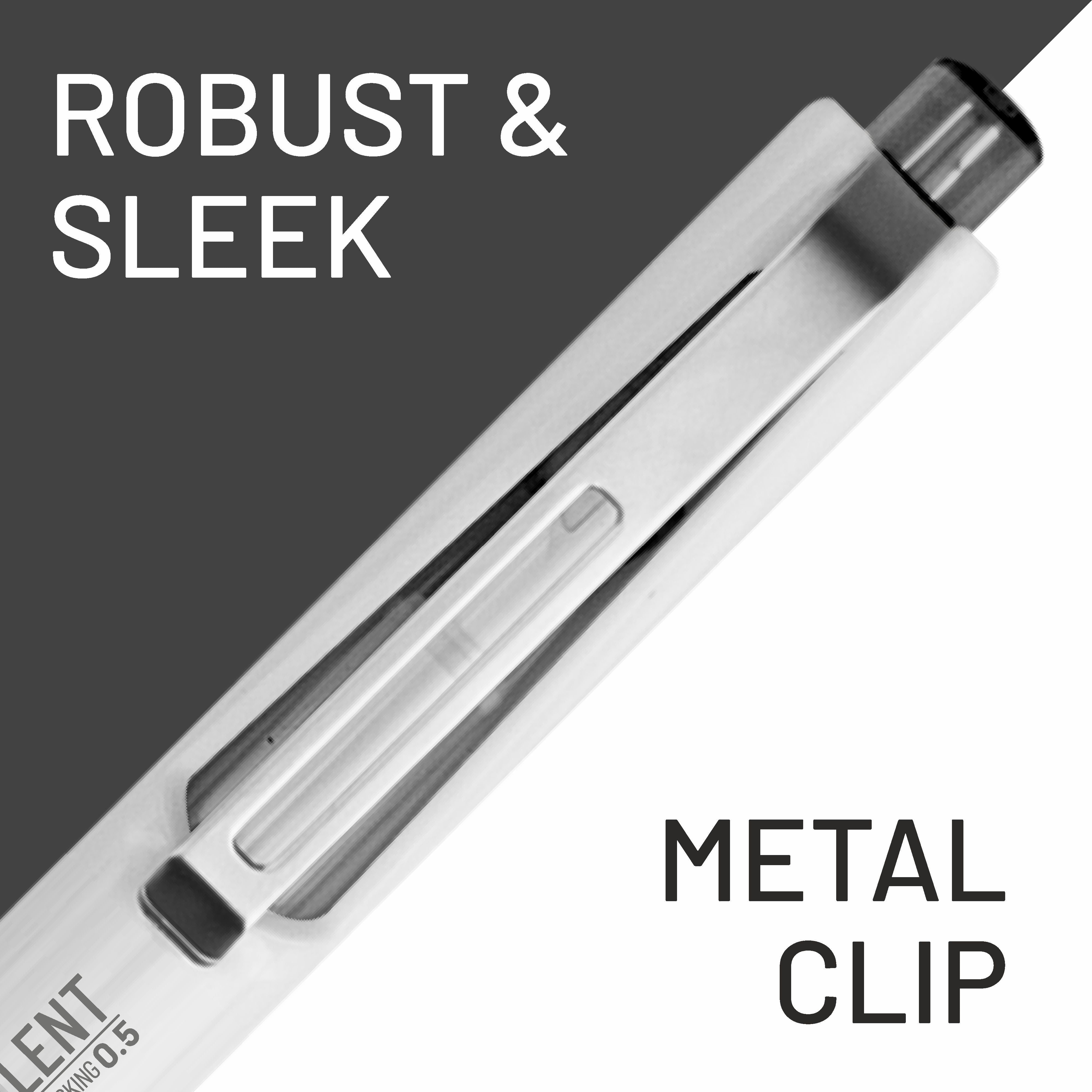 Anupam Sylent Gel Pens, Waterproof Quick Dry Ink, 0.7mm Fine Point Retractable Smooth Writing Pens for Journaling, Writing Gel Pen
