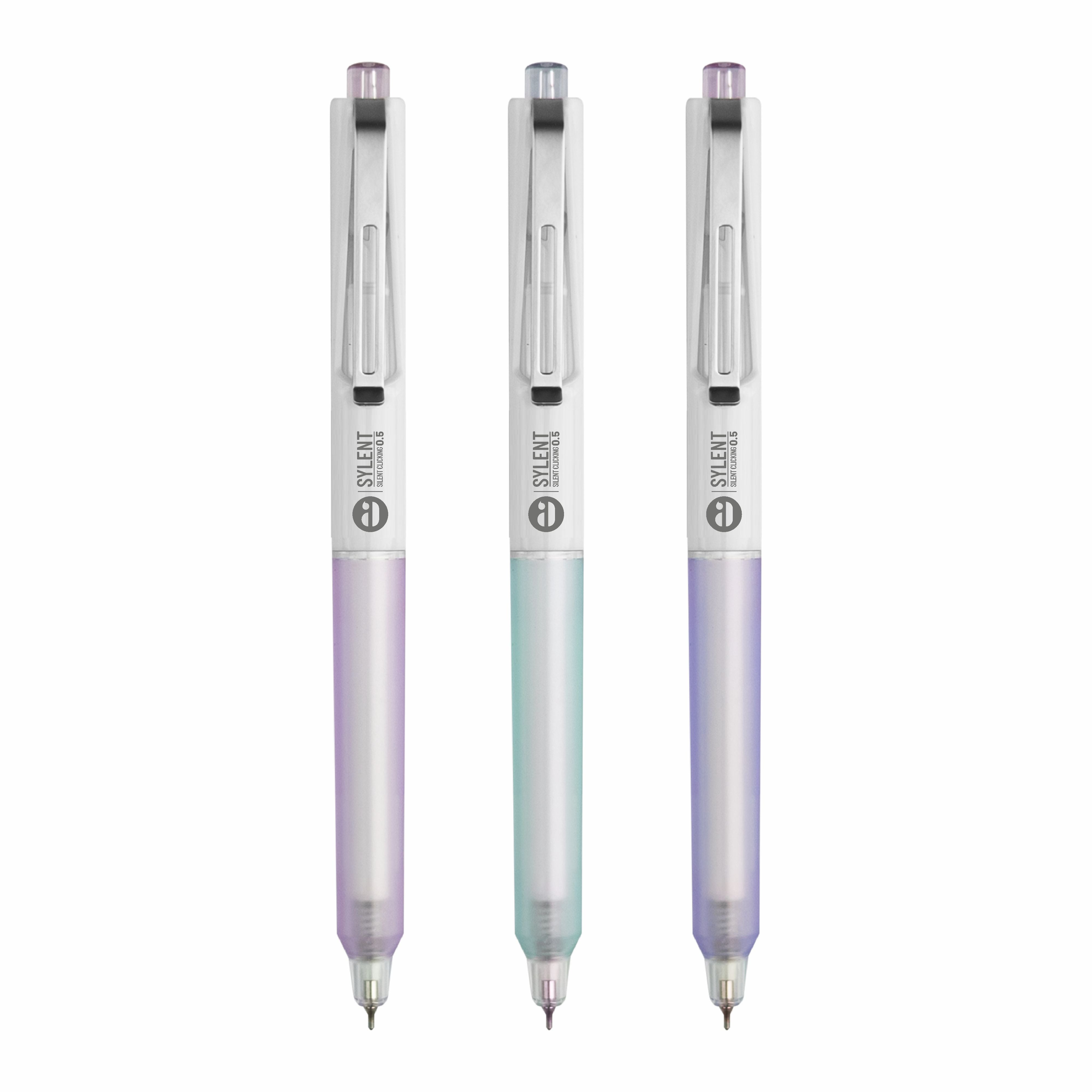 Anupam Sylent Gel Pens, Waterproof Quick Dry Ink, 0.5mm Fine Point Retractable Smooth Writing Pens for Journaling, Writing Gel Pen