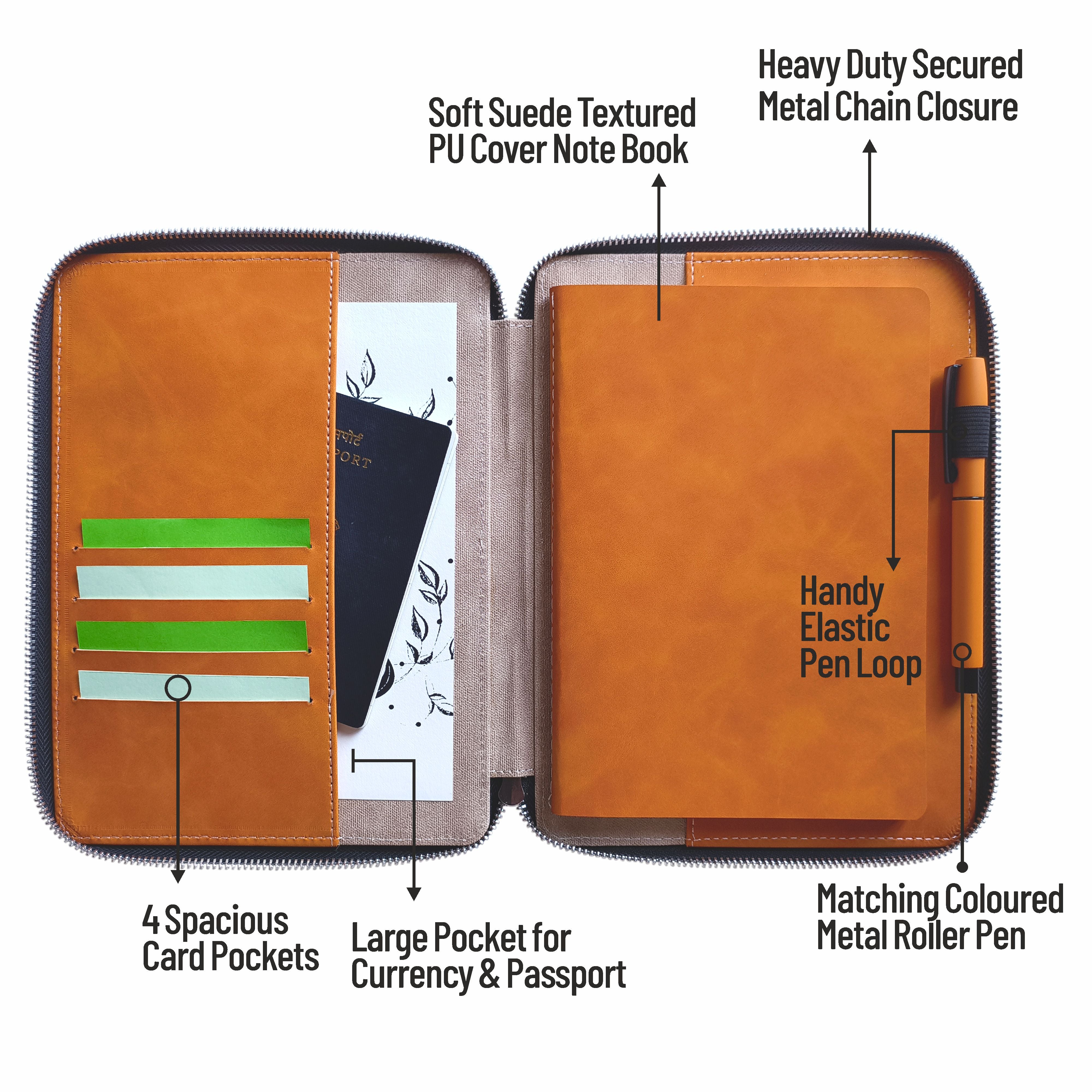 Anupam Volt Elegance Redefined A5 Journal | 160 Pages, 100 GSM Premium Paper | Magnetic Closure, Lay flat, Water & Bill Tracker, Monthly & Yearly Planner