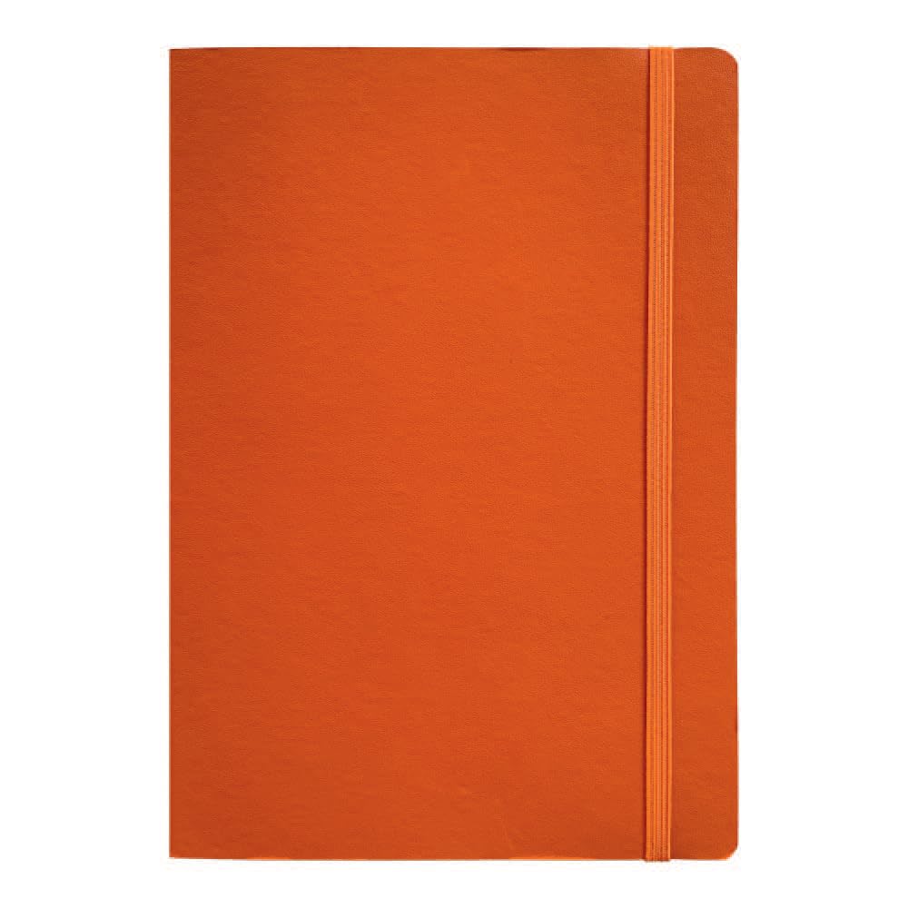 Anupam Hue Journal Ruled A5 Notebook 192 Pages 80Gsm Matte Finish Flexible PVC Cover Journal for Unisex, Daily Journal Notebook