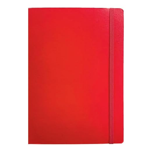 Anupam Hue Journal Ruled A5 Notebook 192 Pages 80Gsm Matte Finish Flexible PVC Cover Journal for Unisex, Daily Journal Notebook